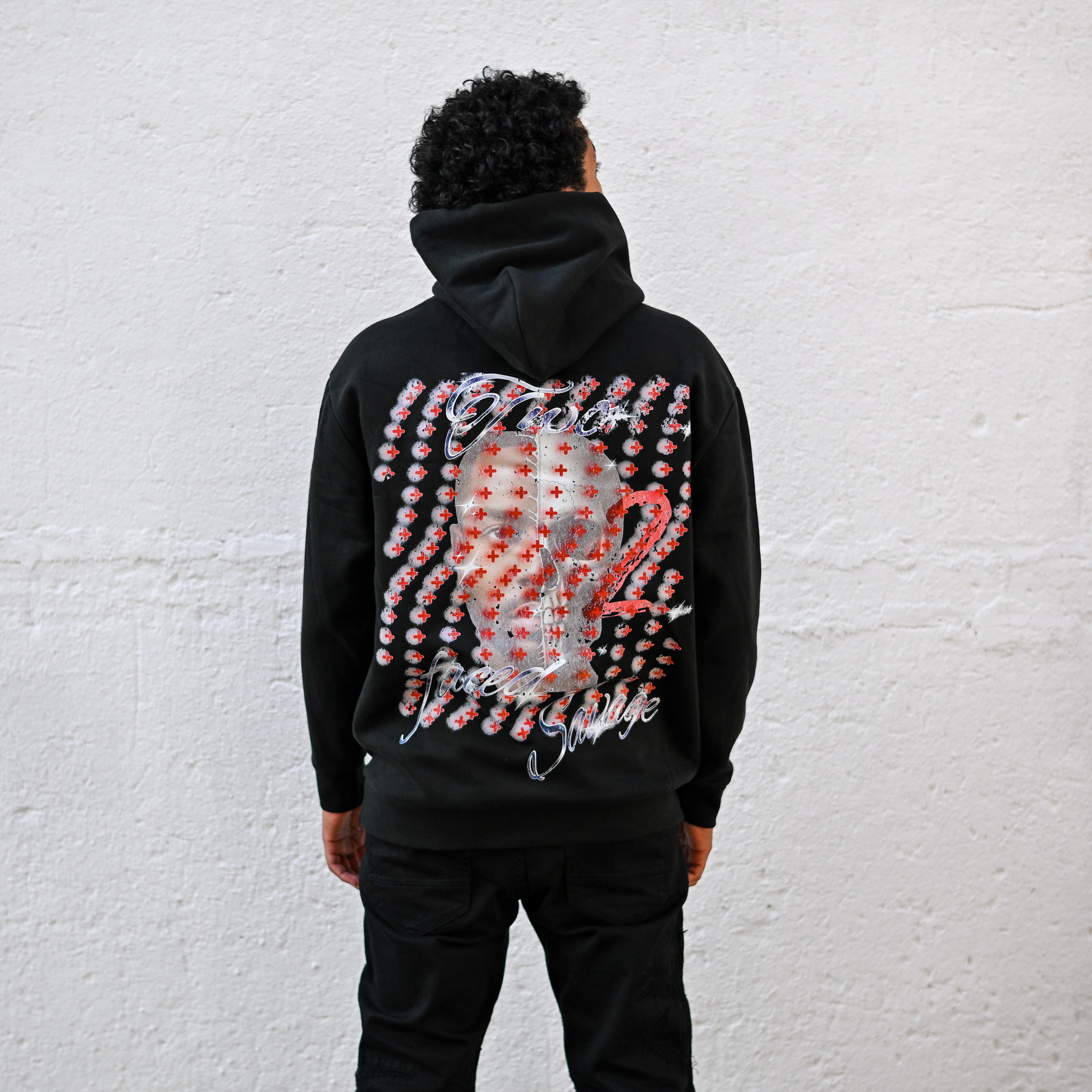2 Faced Savage Hoodie